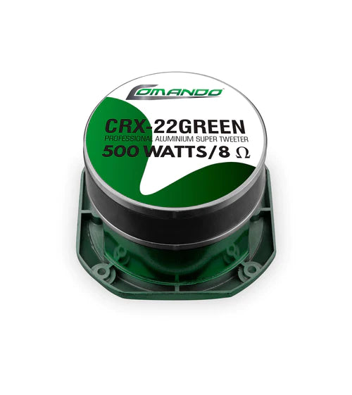 Comando audio Super Tweeter CRX-22GREEN | 1.5'' 500W MAX. | 8Ω