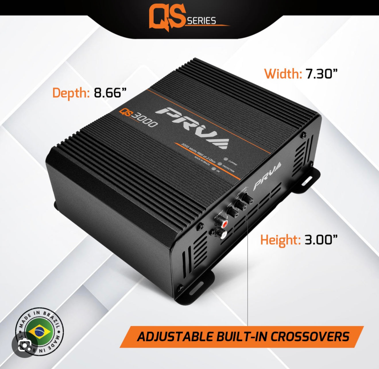 PRV QS3000 Car Amplifier