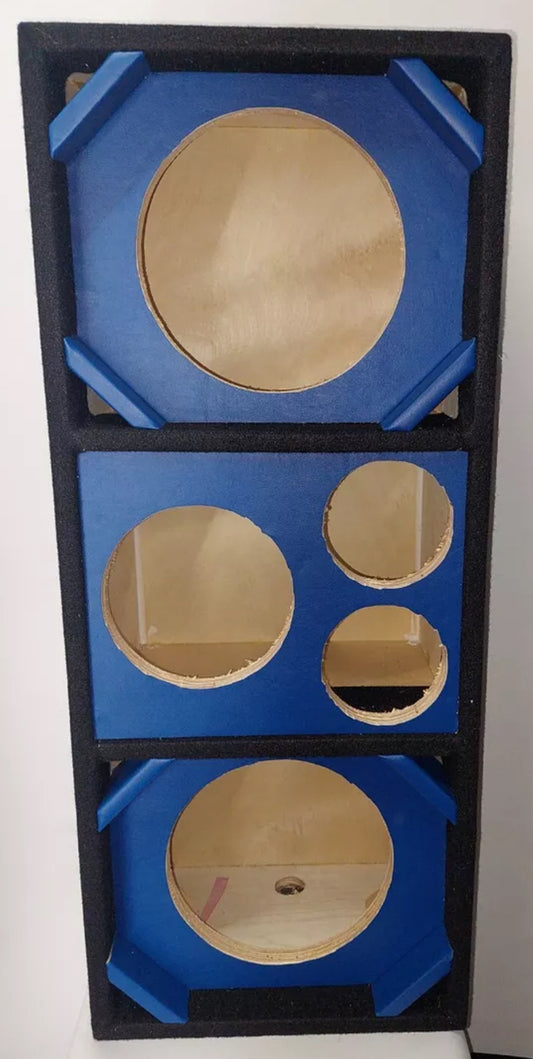Empty 8” CHUCHERO 2 TWEETER 1 DRIVER  BRAZILIAN STYLE