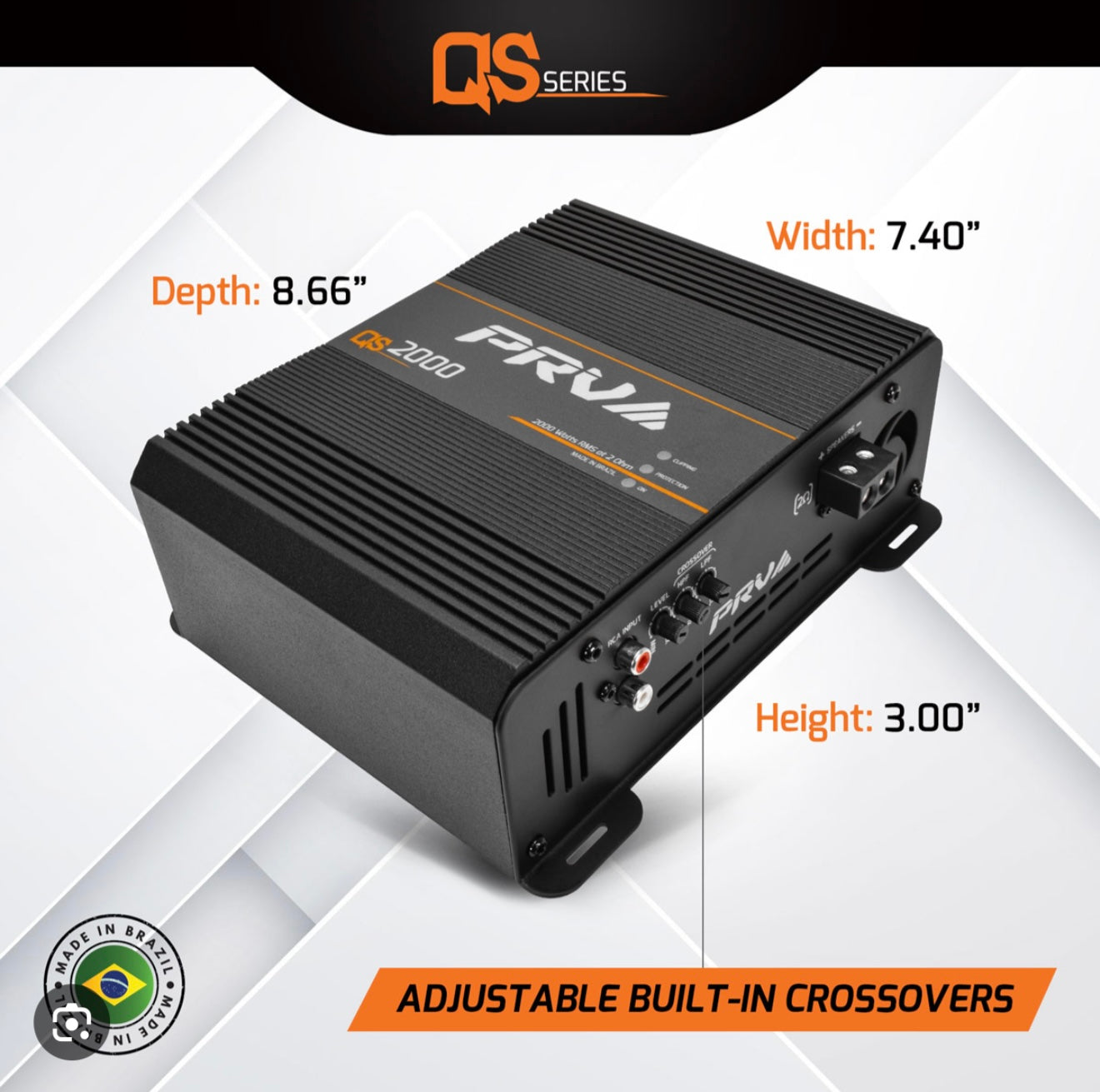 PRV QS2000 Car Amplifier