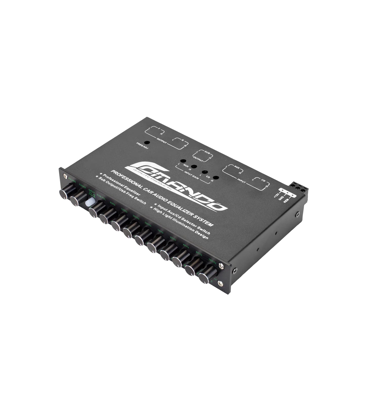 Comando Audio 9 Band Equalizer EQX-955