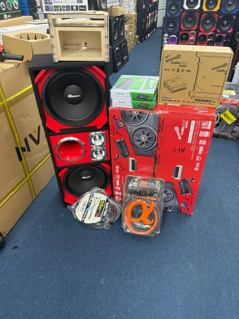 12 INCH CHUCHERO BUNDLE  PLUS 12 INCH SUB