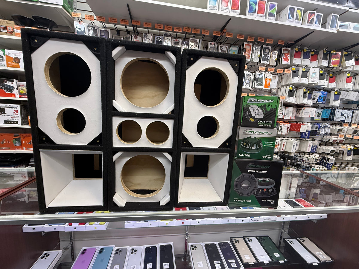 8 INCH 2 LA SETUP  WITH CX CX8PE31-PRO | PRO AUDIO 8'' MIDRANGE SPEAKER | 1600W MAX | 8ohm