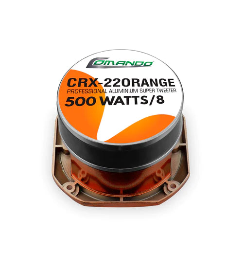 Comando audio Super Tweeter CRX-22ORANGE | 1.5'' 500W MAX. | 8Ω